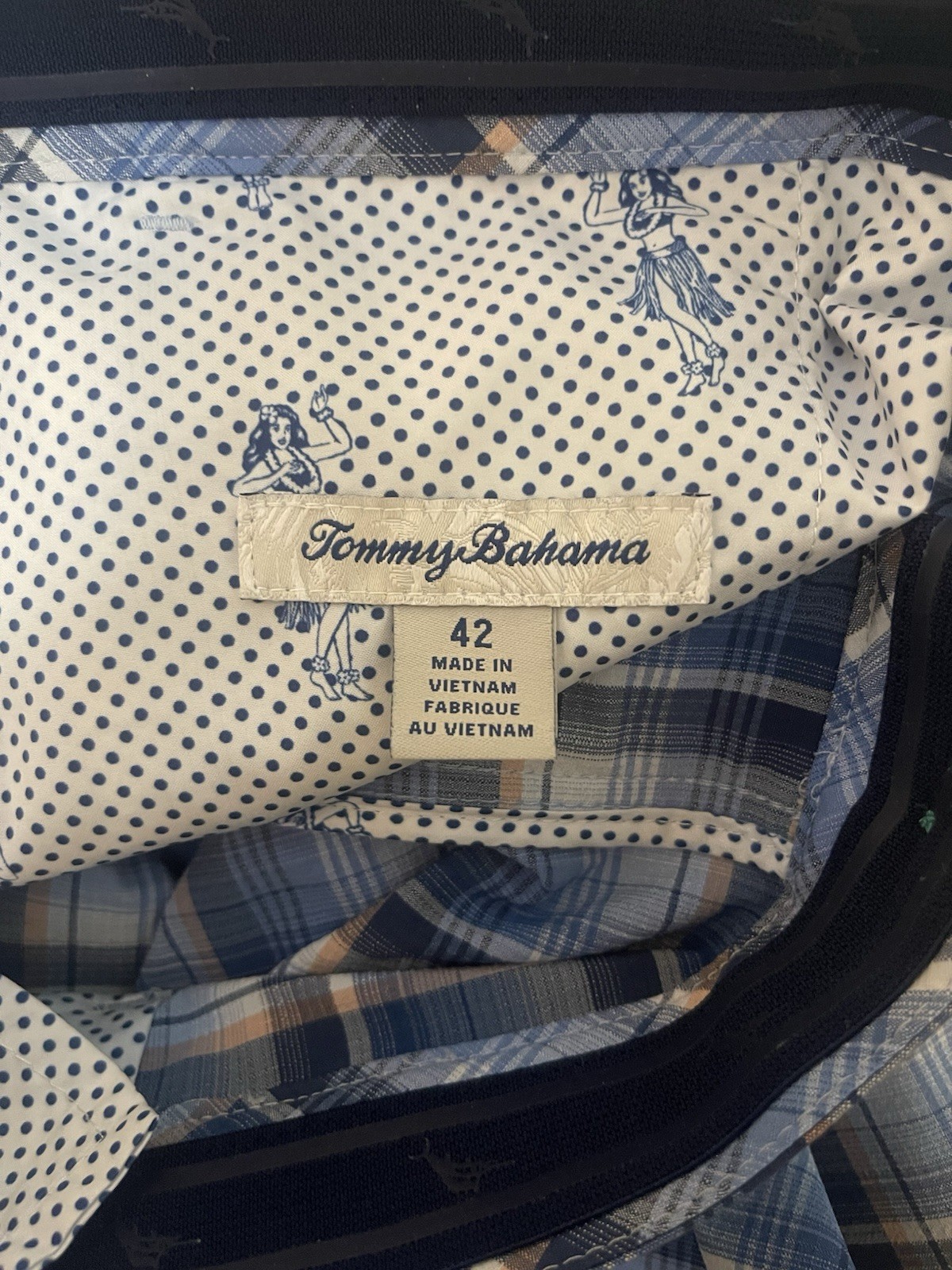 Tommy Bahama Lot Of 3 Plaid Shorts Men’s Size 42 Flat Front Various Designs