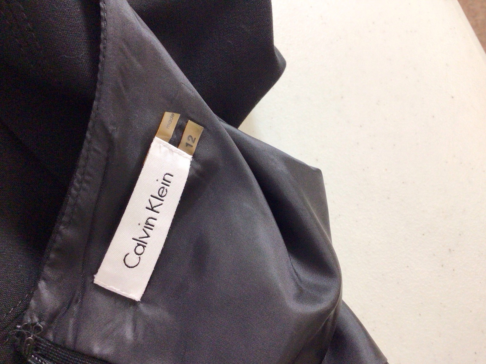 Calvin Klein Dress A Line Wear To Work Womens 12