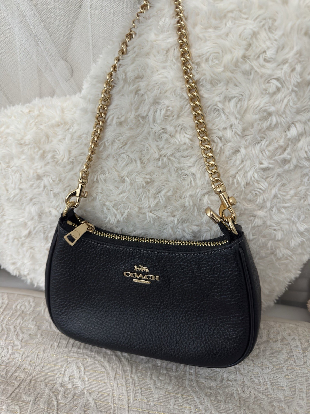 Coach Black Mini Teri