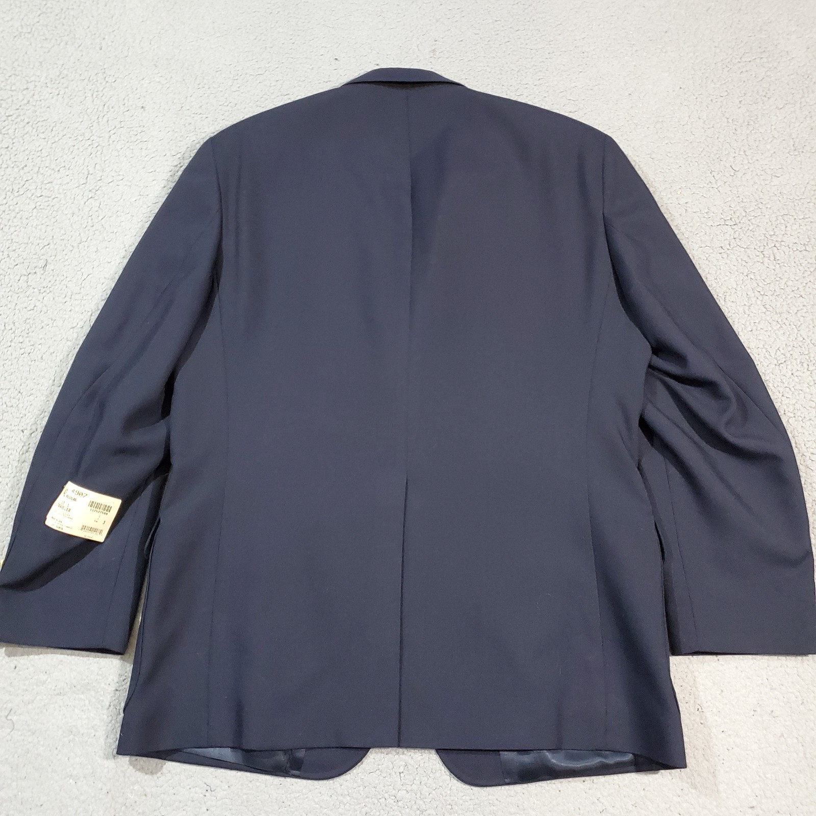 Orvis Blazer Sport Coat Jacket Mens 42R Blue Gold Buttons Worsted Wool Traveler