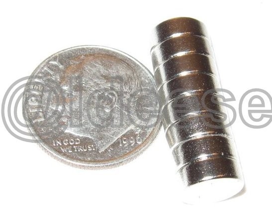 Magnetic Collar Stays Replacement Power Button style magnets 4 Pair Magnets New