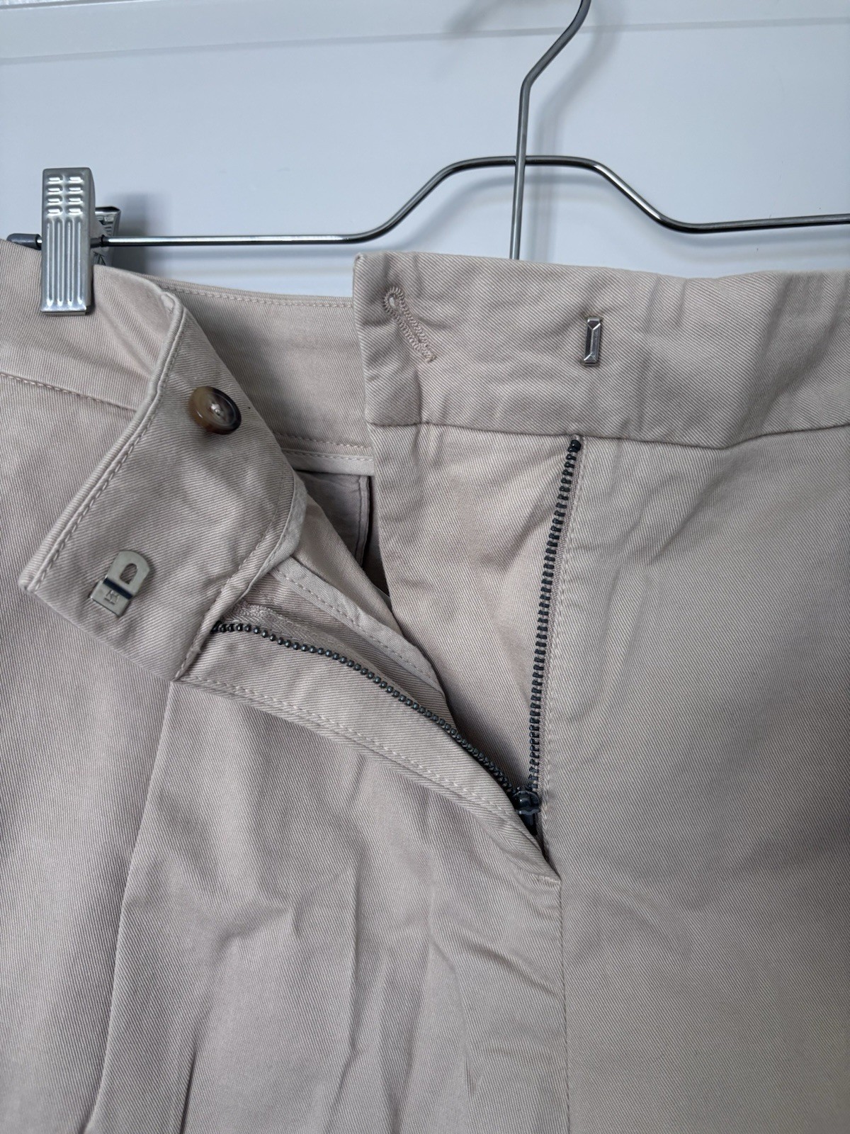 Sézane Maelan Chino Shorts – Light Beige US 12