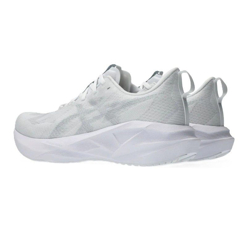 Asics Men’s NOVABLAST 5 Running Shoes White/Piedmont Grey 1011B974-100 j