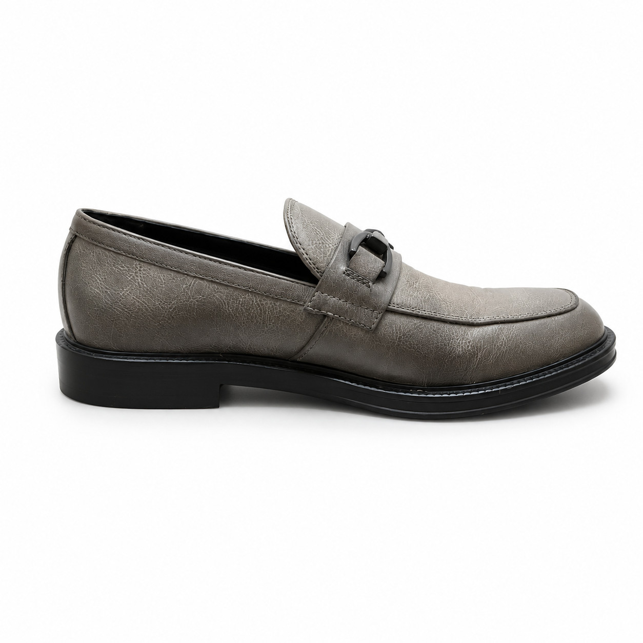 Kenneth Cole Reaction Men’s 12 Gray Horsebit Loafers