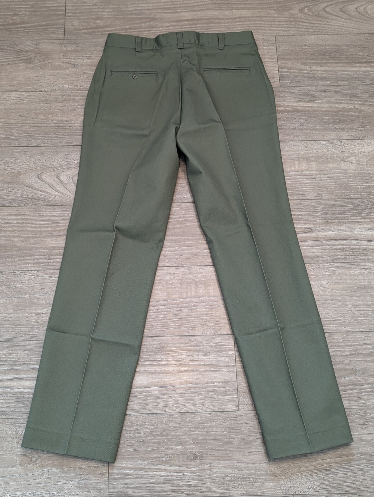 Vtg Lion Apparel Traditional FS300 50/50 Poly/Cotton Men’s 38L Pants Green NOS