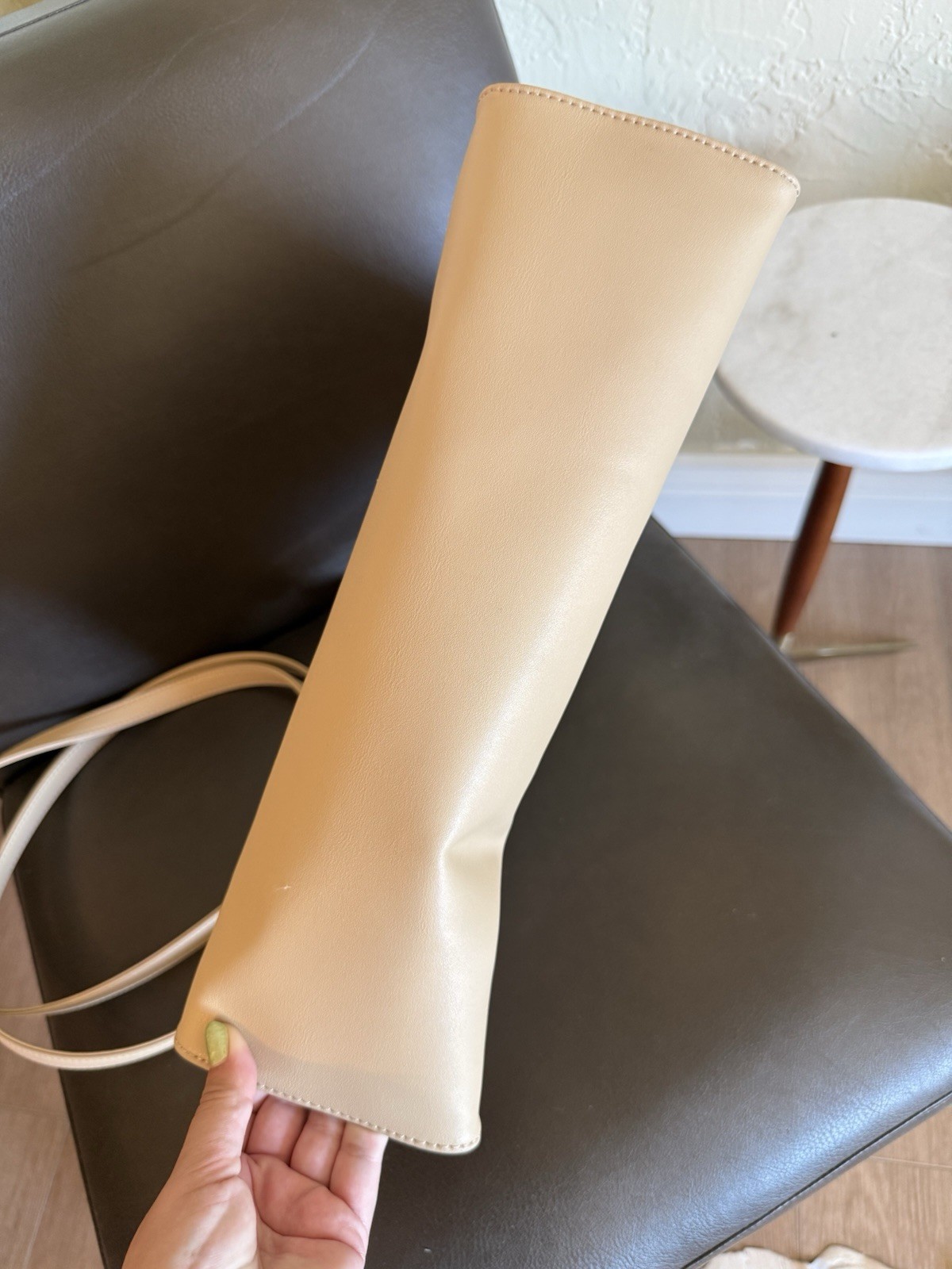 Telfar Medium Shopping Bag Cream Vegan Leather
