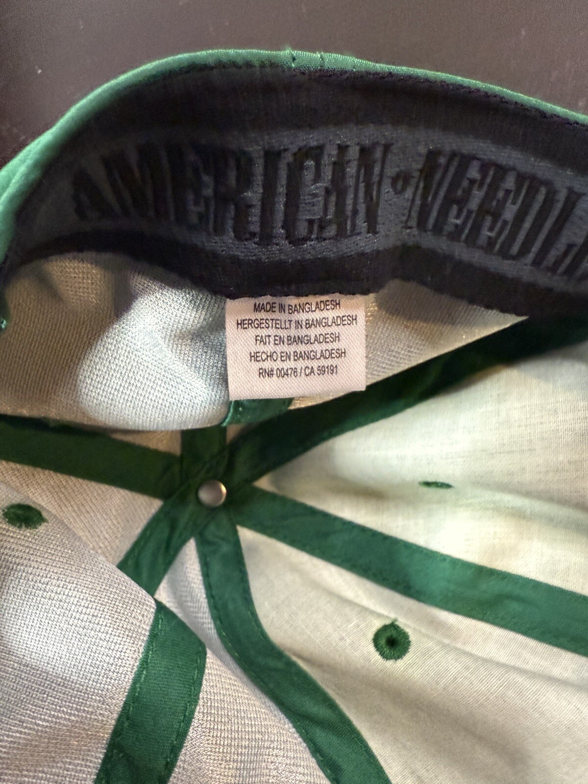 Waterville Country Club Ireland 1889 American Needle Hat Cap (Adult Strapback)