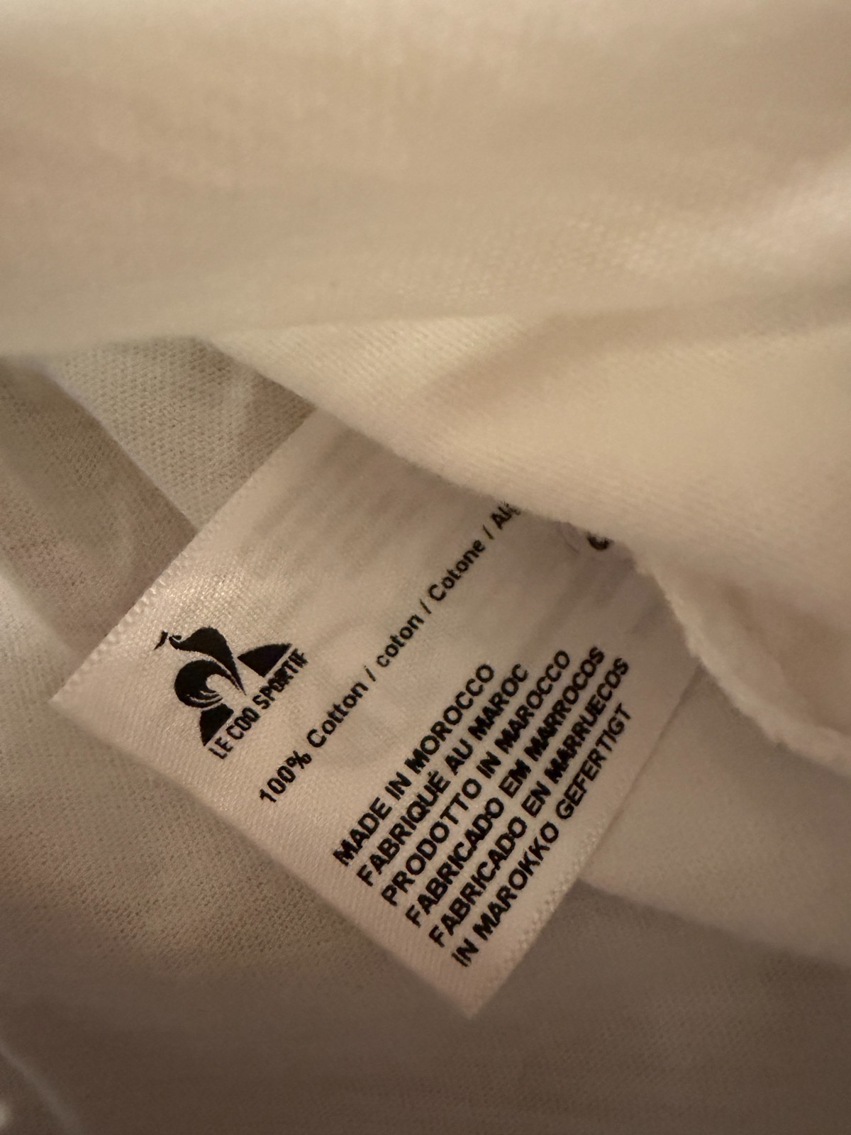 le coq sportif t-shirt w/o tags extra large