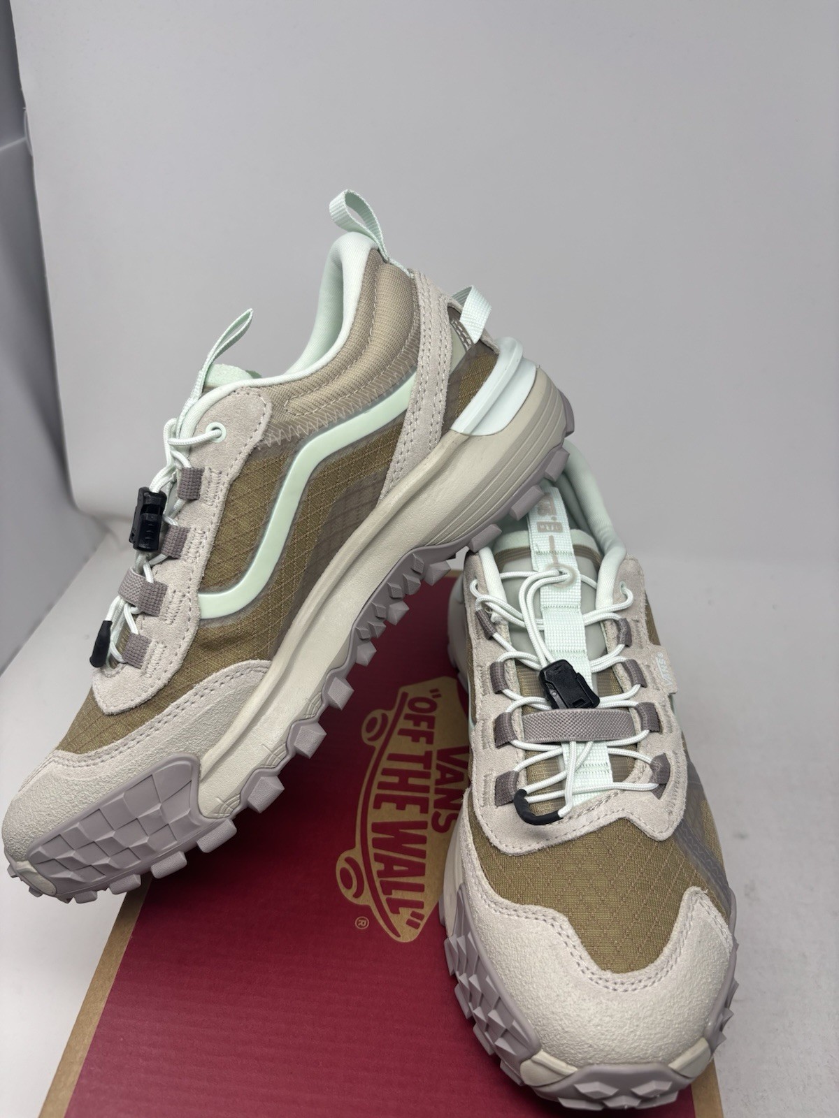 Vans MTE Crosspath XC Hiking Shoes Peyote Beige Mint Green Women’s Size