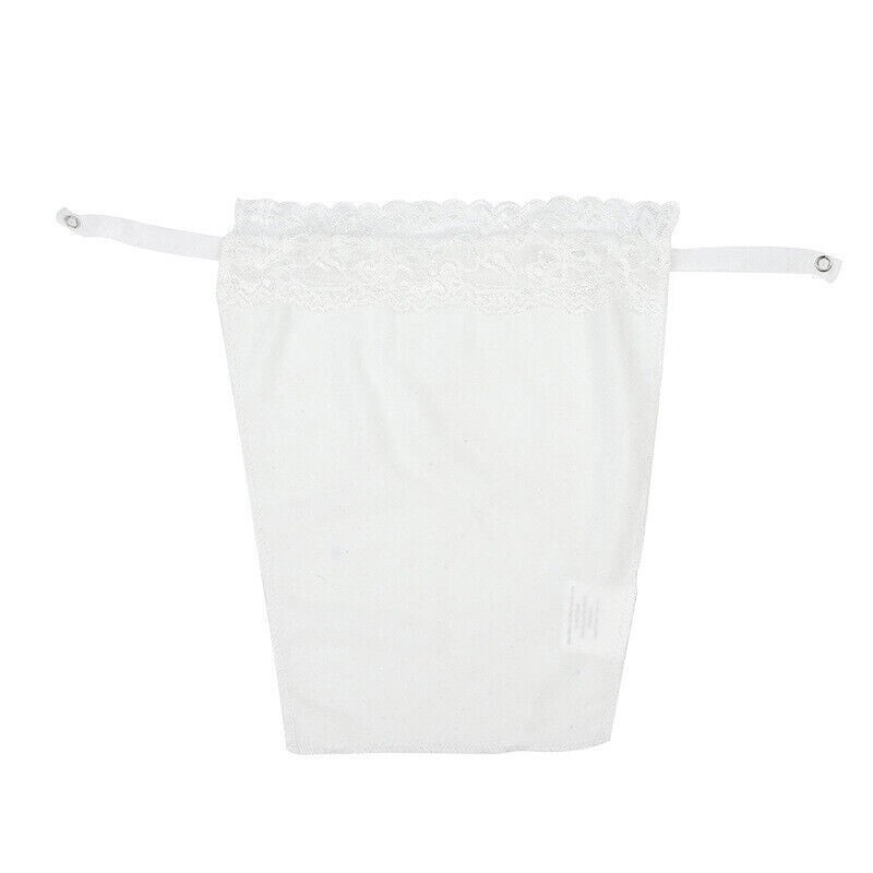 7 Pack Clip-on Mock Camisole Bra Insert Overlay Modesty Panel V-neck
