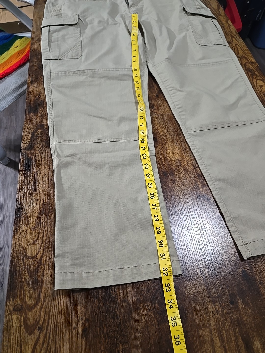 Propper Kinetic Tactical Cargo Pants 42×32 Tan Ripstop Utility Duty