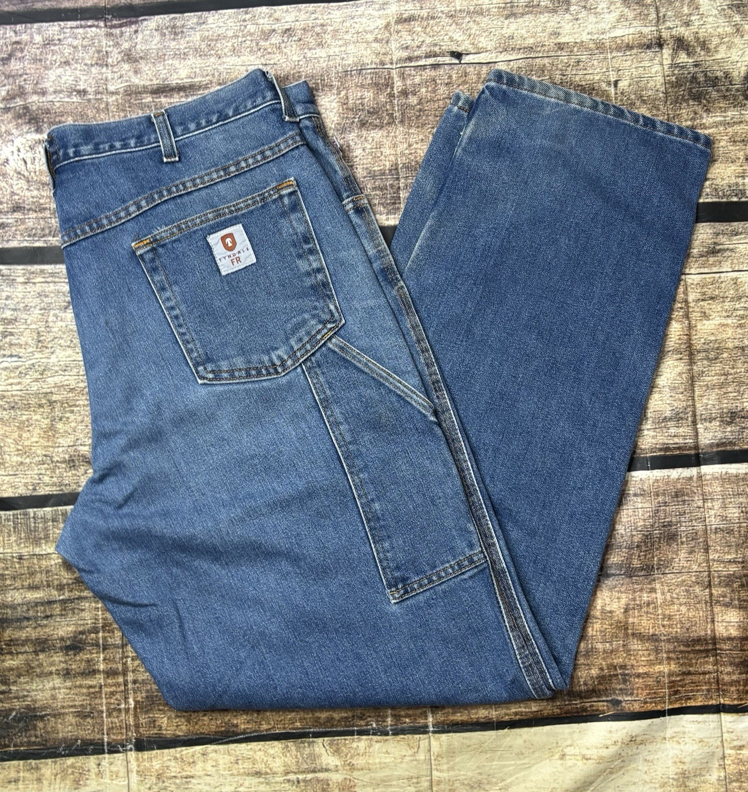 Tyndale Jeans Mens 38×33 FR Fire Resistant Carpenter Arc 15 F290T