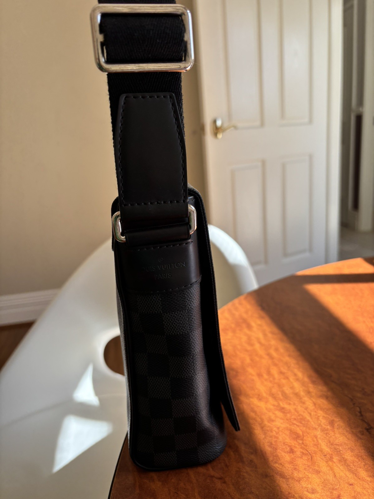 Louis Vuitton Graphite District PM Bag