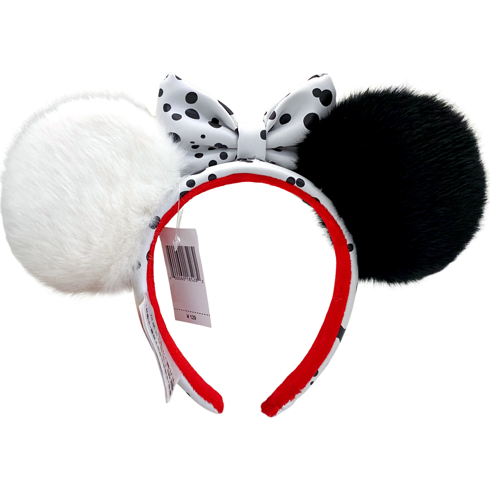 2024 Disney-Park’s 101 Dalmatians Cruella Devil Pom Pom Ears Headband US Stock