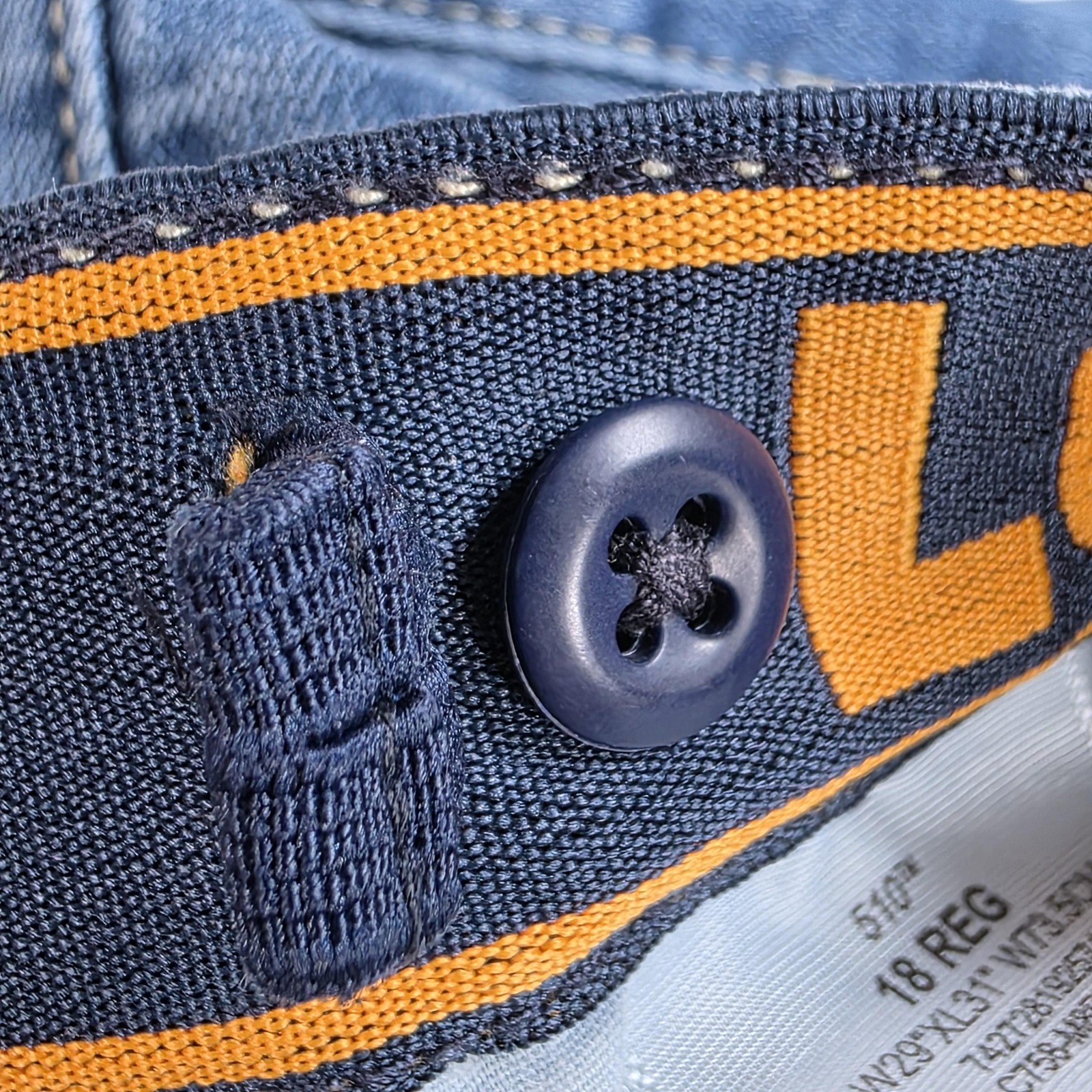 Levis 510 Jeans Boys 18 Regular 29×31 Slim Fit Stretch Denim Youth Pants