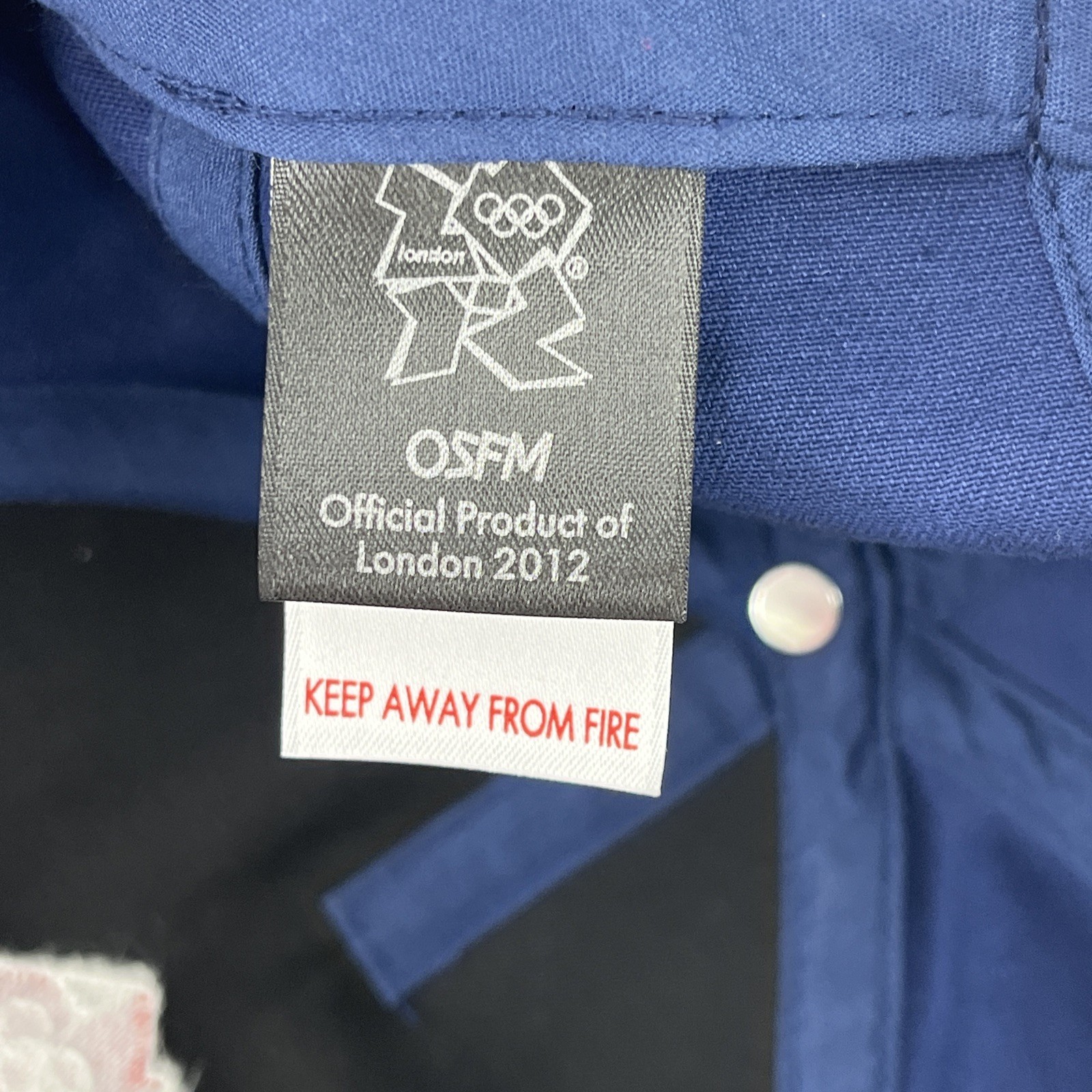 London 2012 Olympic Games Hat – StrapBack Official Olympics Baseball Cap EUC
