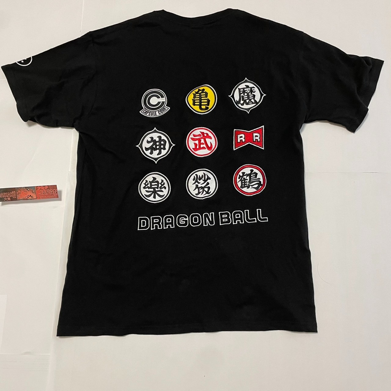 Dragon Ball T-Shirt XL Black Embroidered Logo Shimamura 2026 limited JAPAN NEW