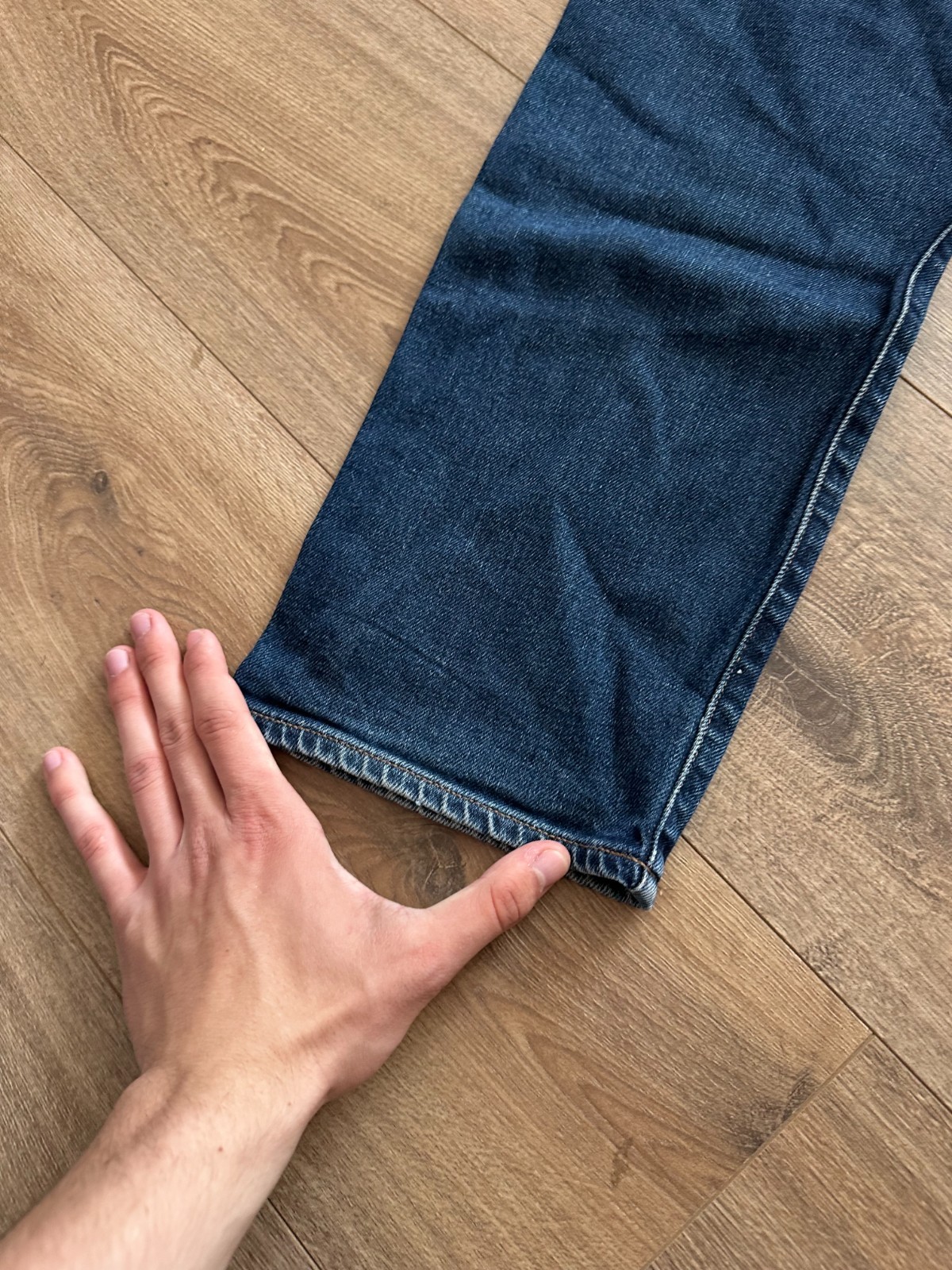 Levis 502 Taper Crafted Japan Selvedge Jeans Men Size 36×32