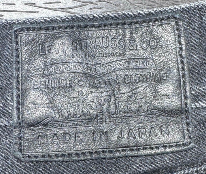 LEVI’S® Made & Crafted JAPAN Patchwork Women’s Barrel Jeans – Side 31 – Black