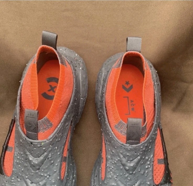Converse A-Cold-Wall x Sponge Crater CX ‘Dark Grey Tangerine Tango’ A02613C.B7,N