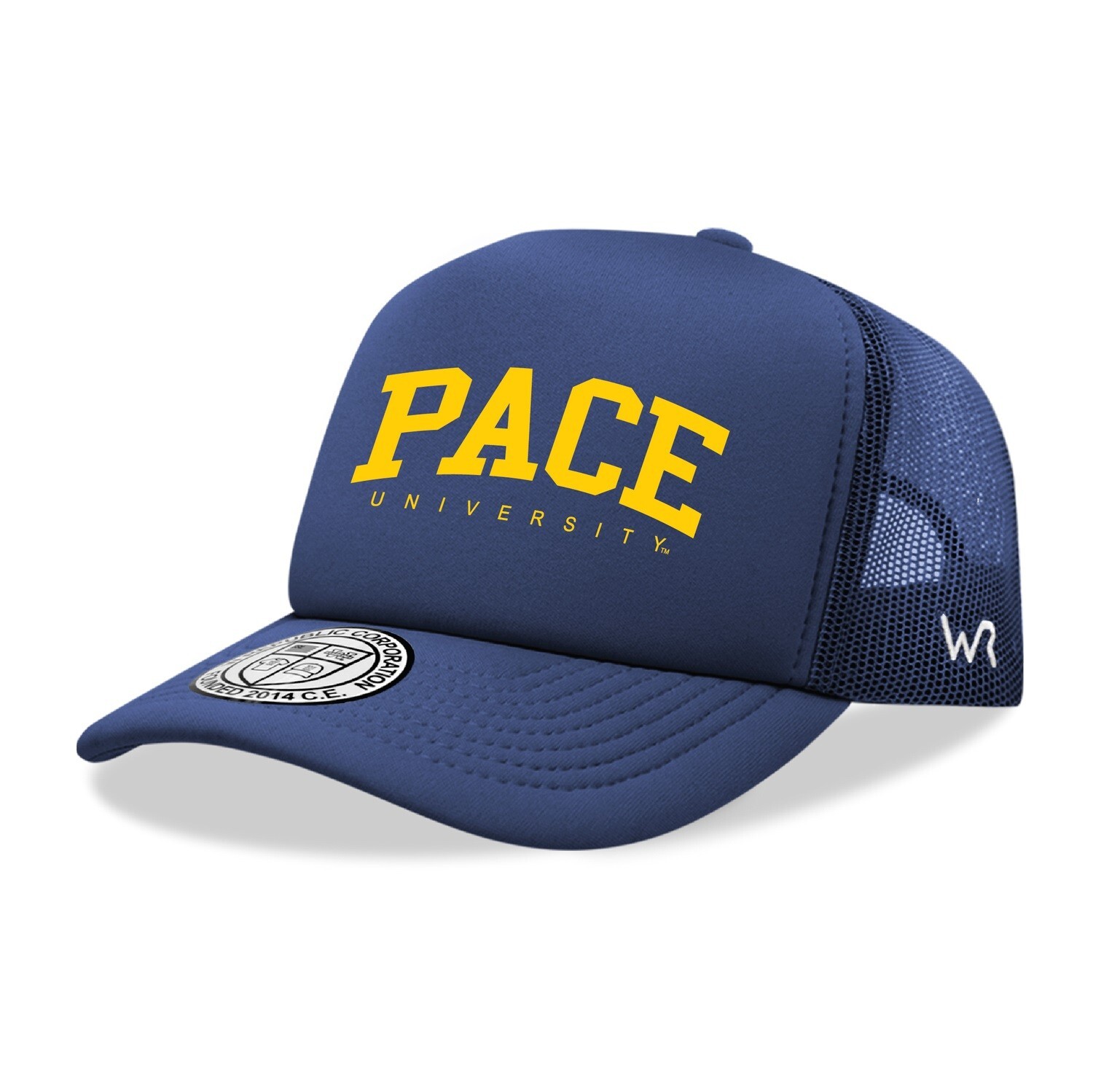 Pace University Setters PU Trucker Mesh Snapback Game Day Hat