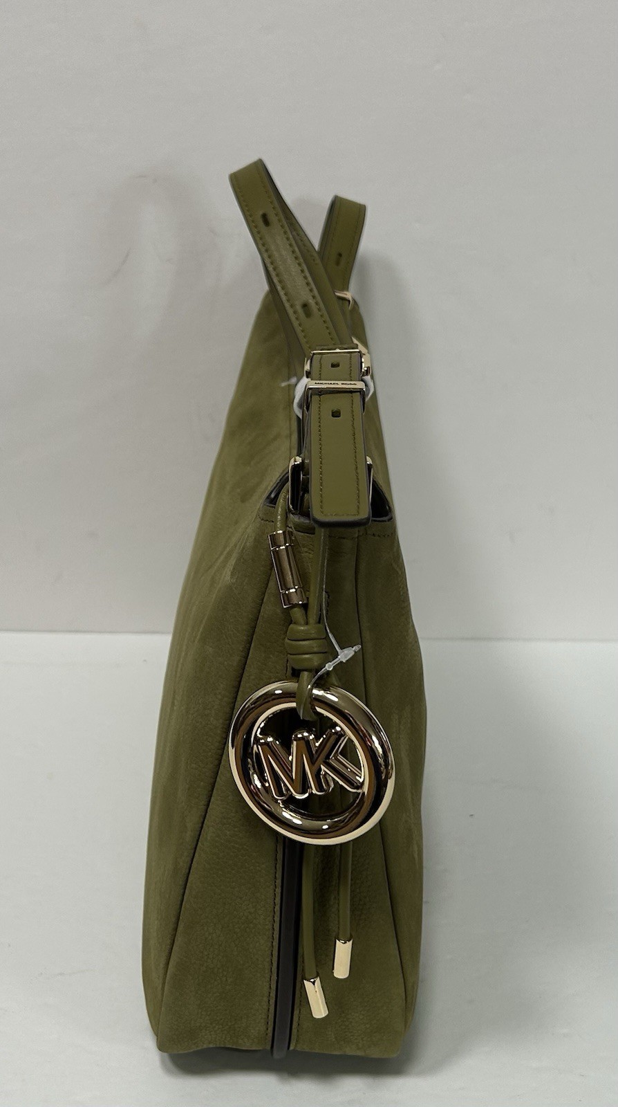 MICHAEL KORS NWT PISTACHIO NOLITA SHOULDER BAG & WALLET ~ GENUINE LEATHER