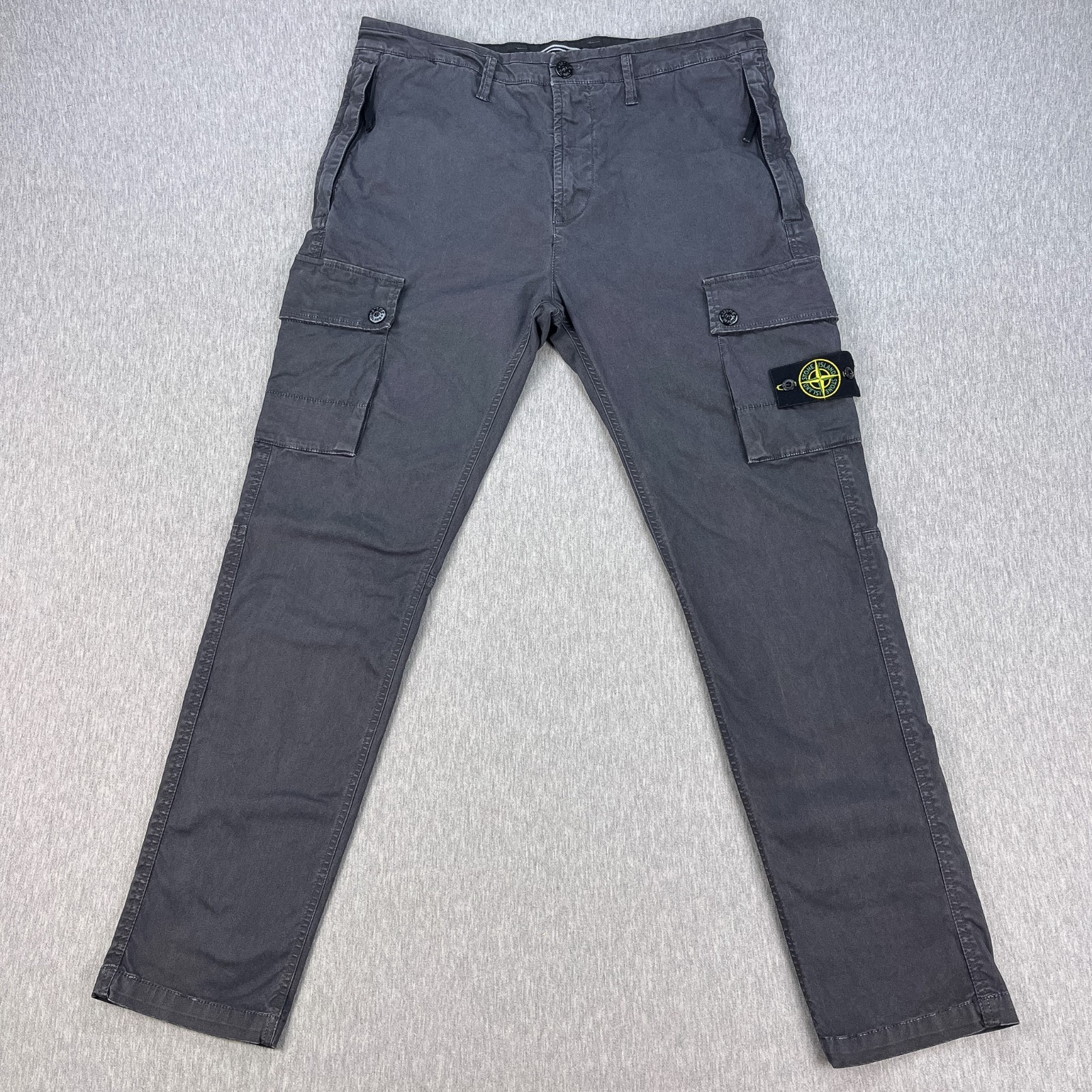 Stone Island Type SL Cargo Trouser Mens W34 *Fits 36×32 Gray Tapered Utility