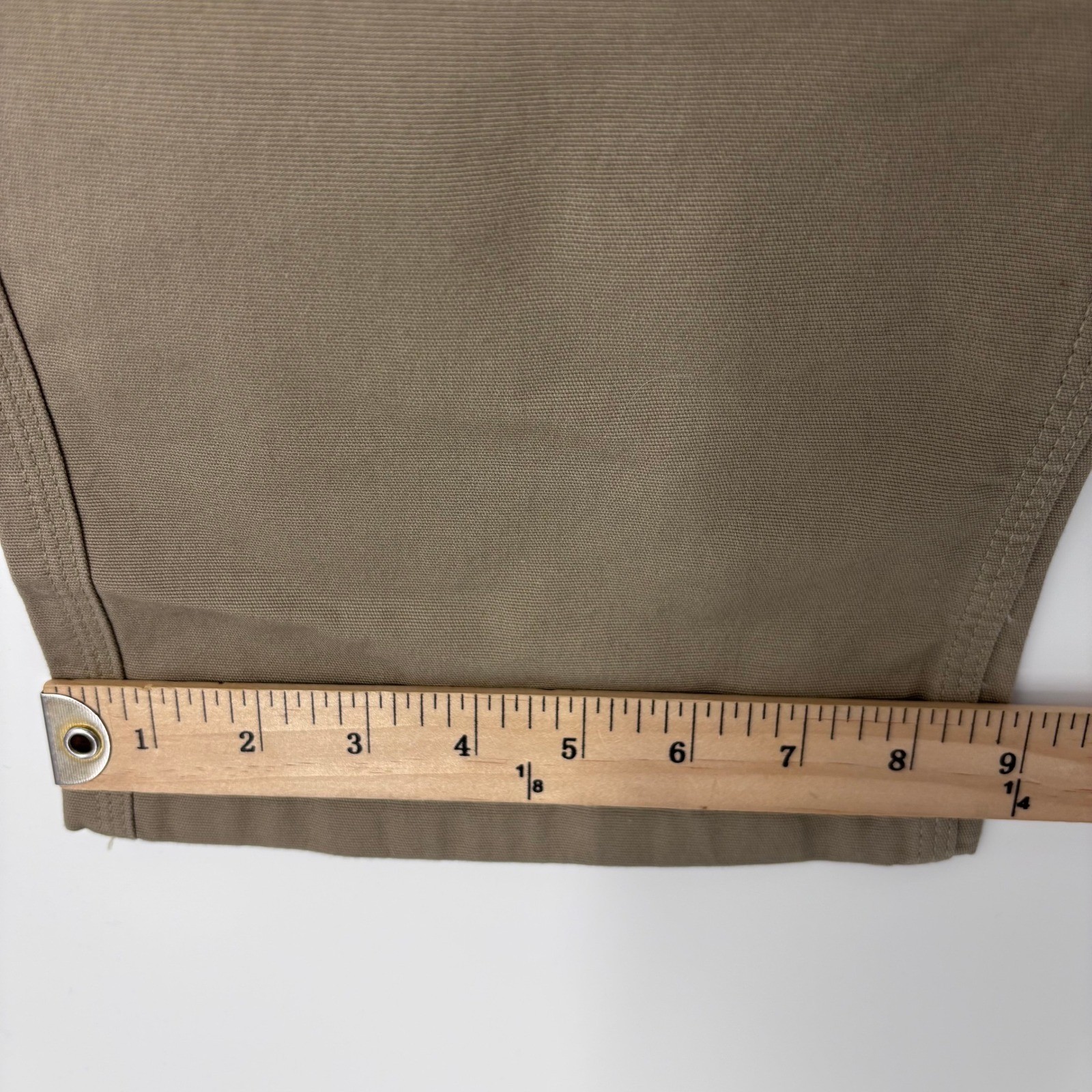 Duluth Trading Flex Fire Hose Ultimate Cargo Pants Mens 32×31 (Tag 34×32) Tan