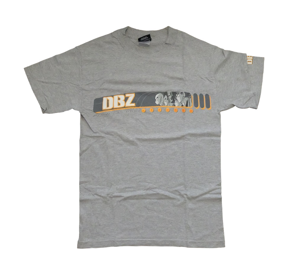 Vintage Dragon Ball Anime T-Shirt Grey Sleeve Print 2000s Y2K