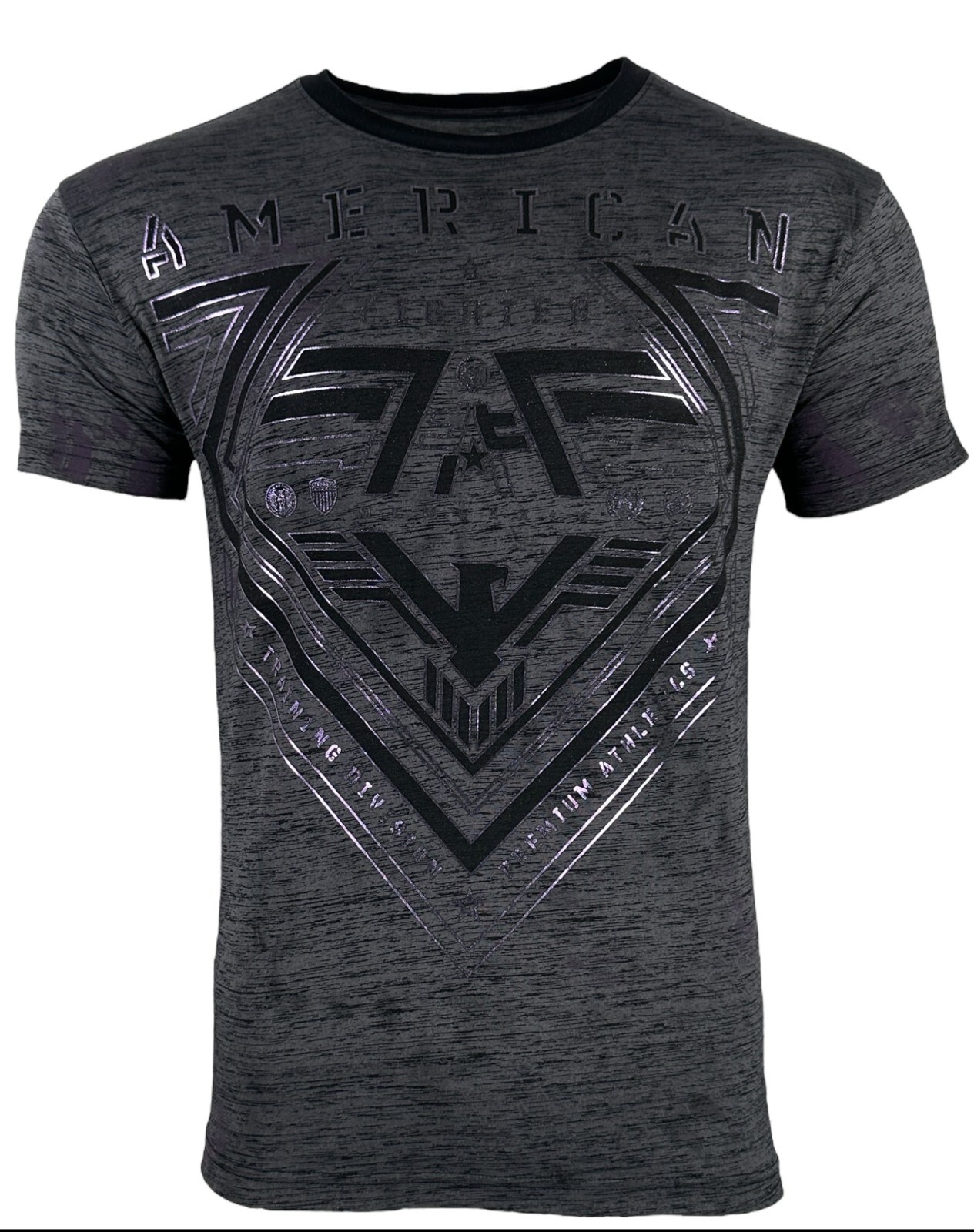 AMERICAN FIGHTER Men’s T-shirt PERKINS Black Athletic XS-4XL