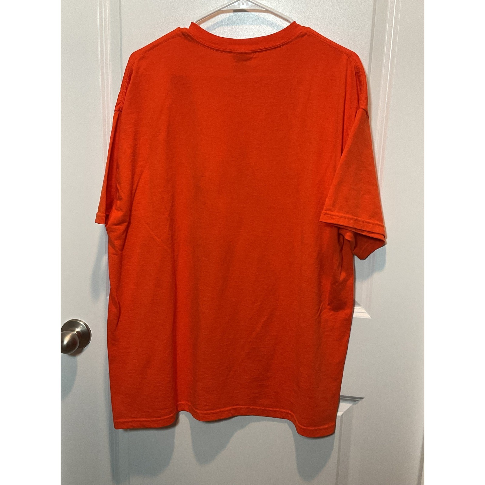 Gildan DryBlend Orange Nite Crawlers Worms Nebraska Graphic T Shirt Mens XL