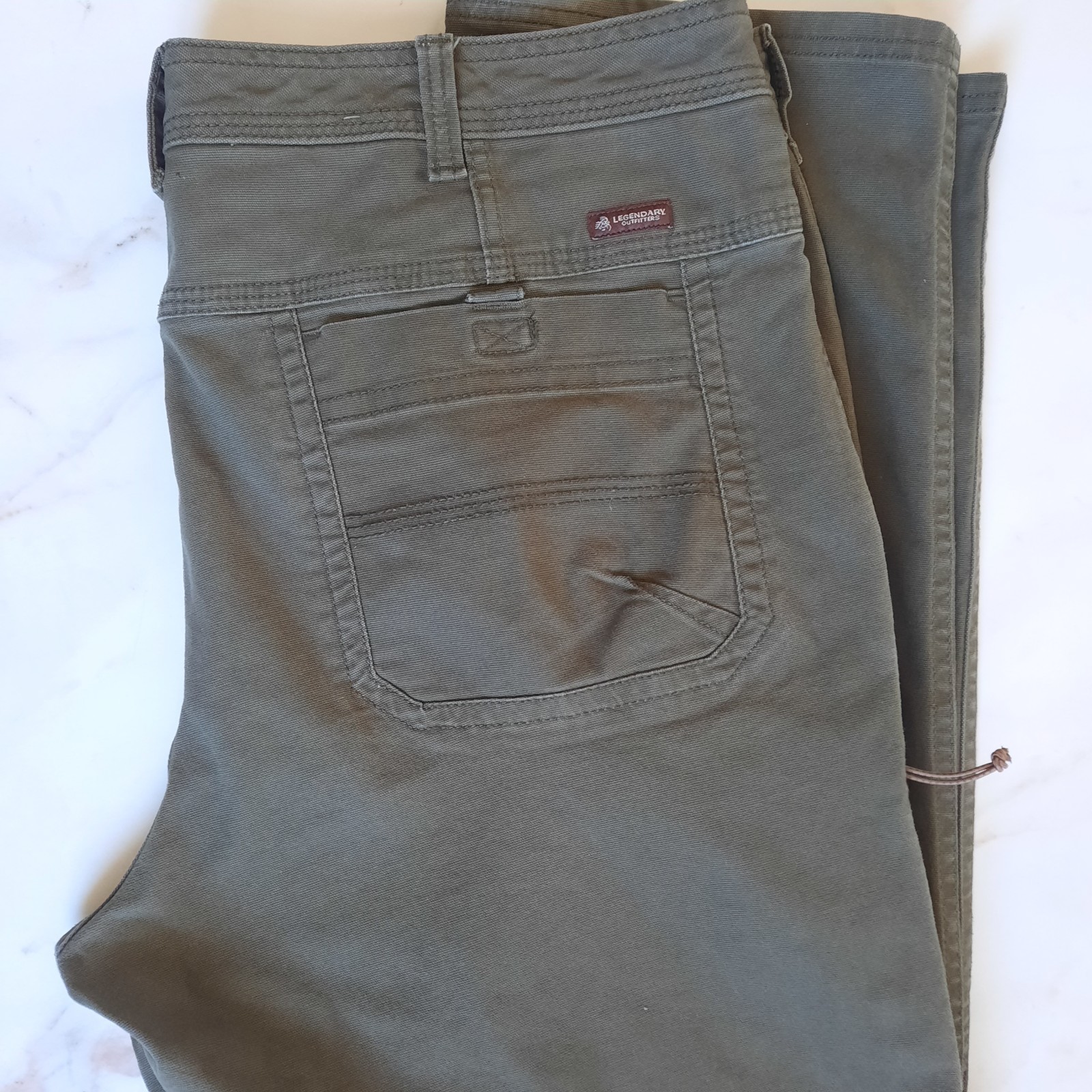 Legendary Outfitters Carpenter Pants Men’s 40 X 32 Stretch Pockets Zip Fly A7