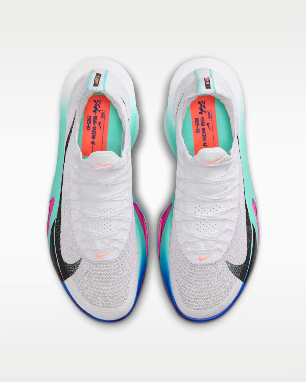 Nike AlphaFly 3 White Hyper Turquoise FD8311-104 Men’s Size 10 With Bag