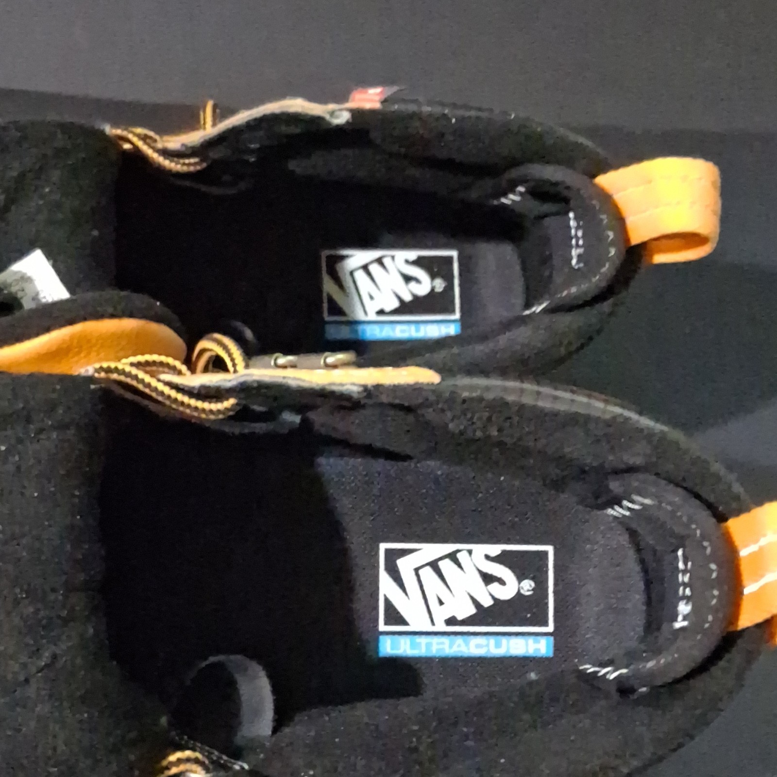 VANS Off The Wall UltraCush High Top Bullhide Leather Sneakers Brown/Black 10.5