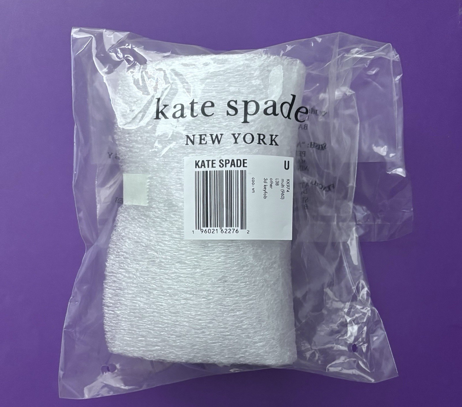 Kate Spade Flora Flower Bouquet Bag Charm NWT
