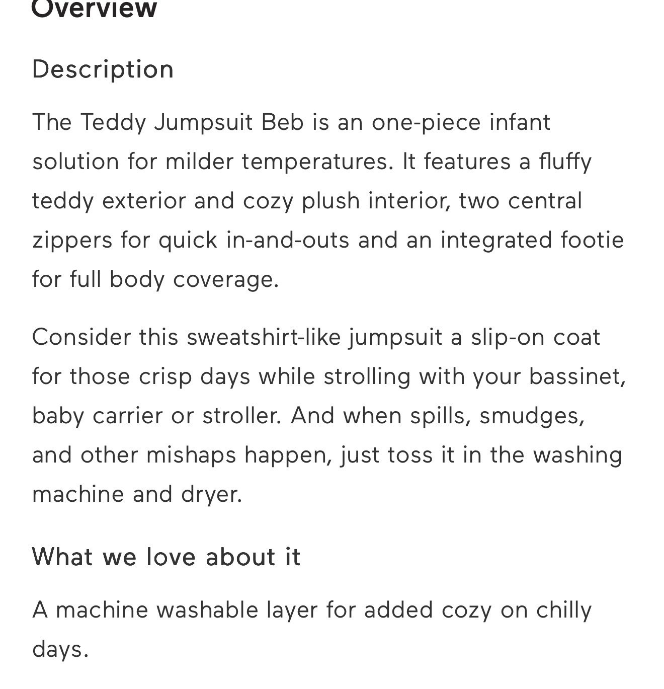 7 am enfant Teddy Jumpsuits Bebe 6-12m