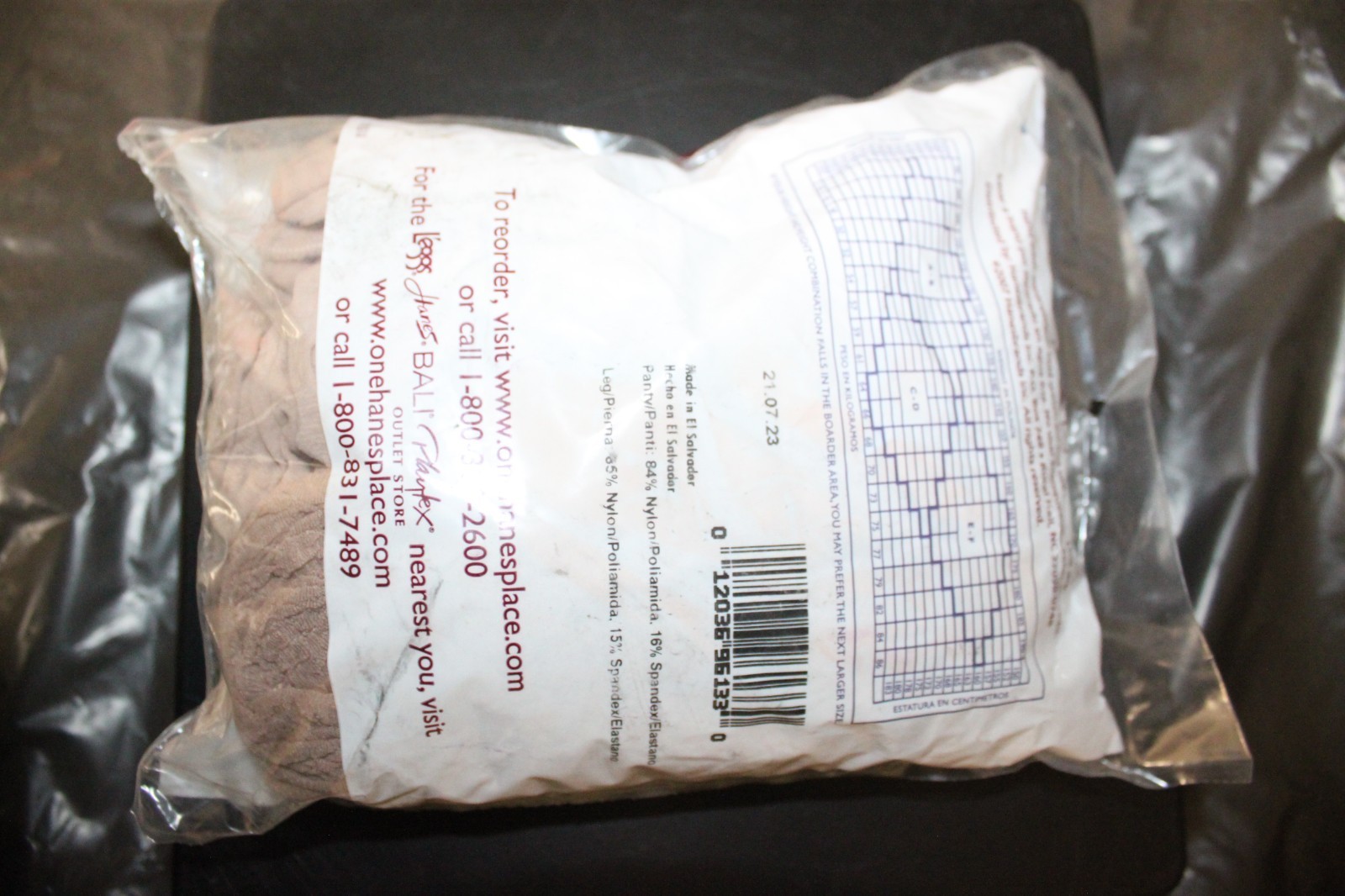 Hanes Silk Reflections Silky Sheer Control Top Sheer Toe 4 PACK CD Taupe 115784