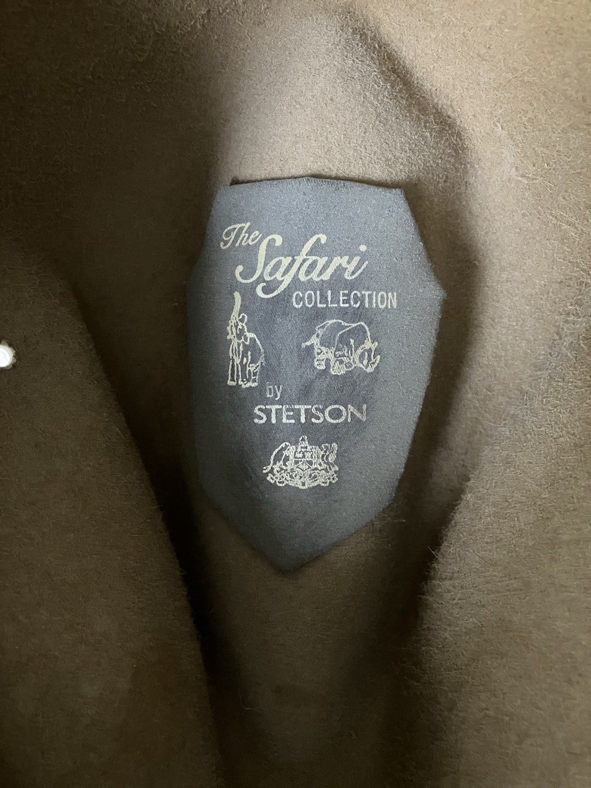 Men’s Tan Hat The Safari Collection By Stetson Size 58 7 1/4
