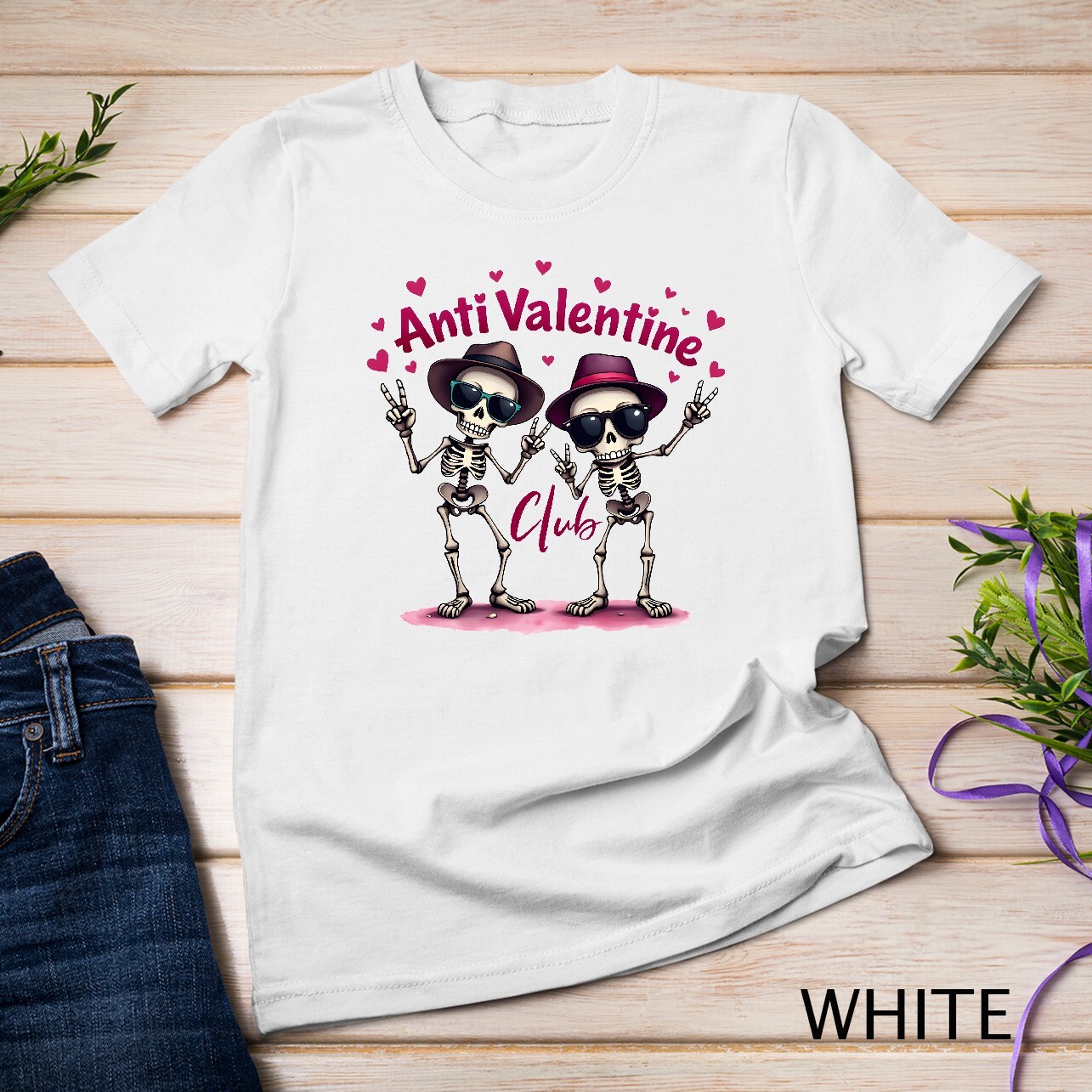 Anti-Valentine’s Day Club For Those Who Prefer to Celebrate Unisex T-shirt
