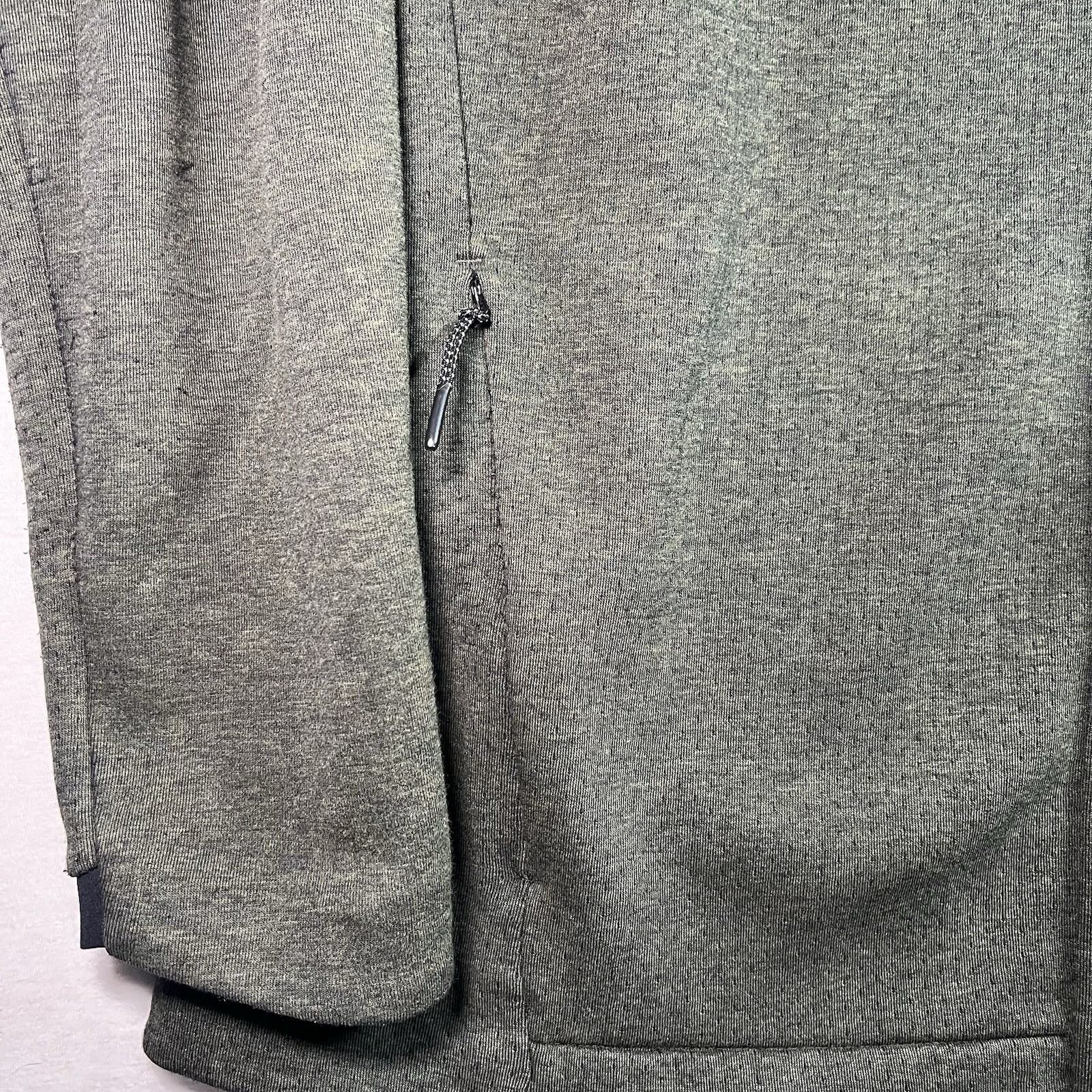 Nike Tech Fleece Jacket Mens XL Olive Green Full Zip Hood Windrunner 832112-331