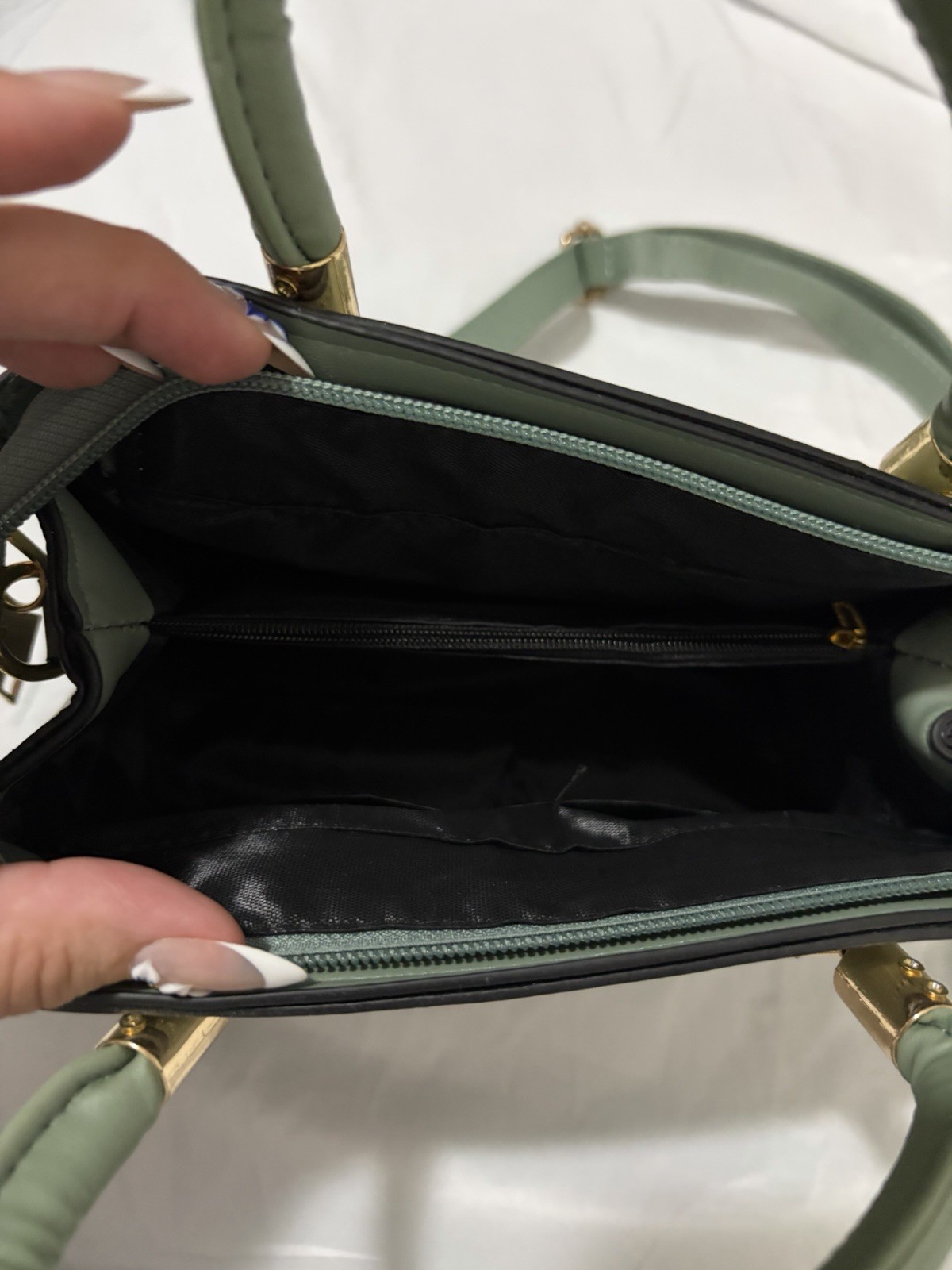 Handle Bags PU Leather Shoulder Crossbody Bag Handbag Middle-aged Mommy Bag