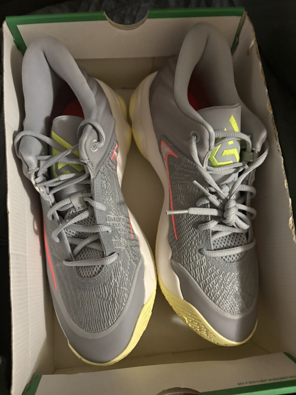 Size 10 – Nike Giannis Immortality 4 Basketball Shoes Gray