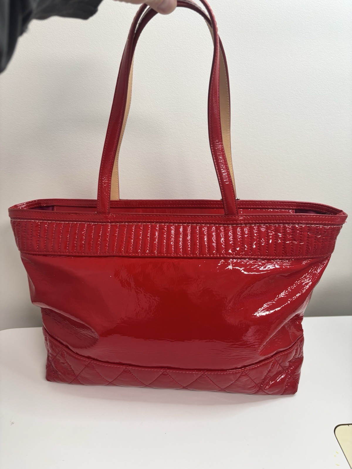 Coach Poppy Cherry Tote