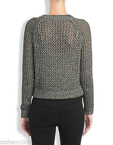 Lucky Brand TOMORROW SWEATER BLACK MULTI -NWT $79.50 -sz:Medium