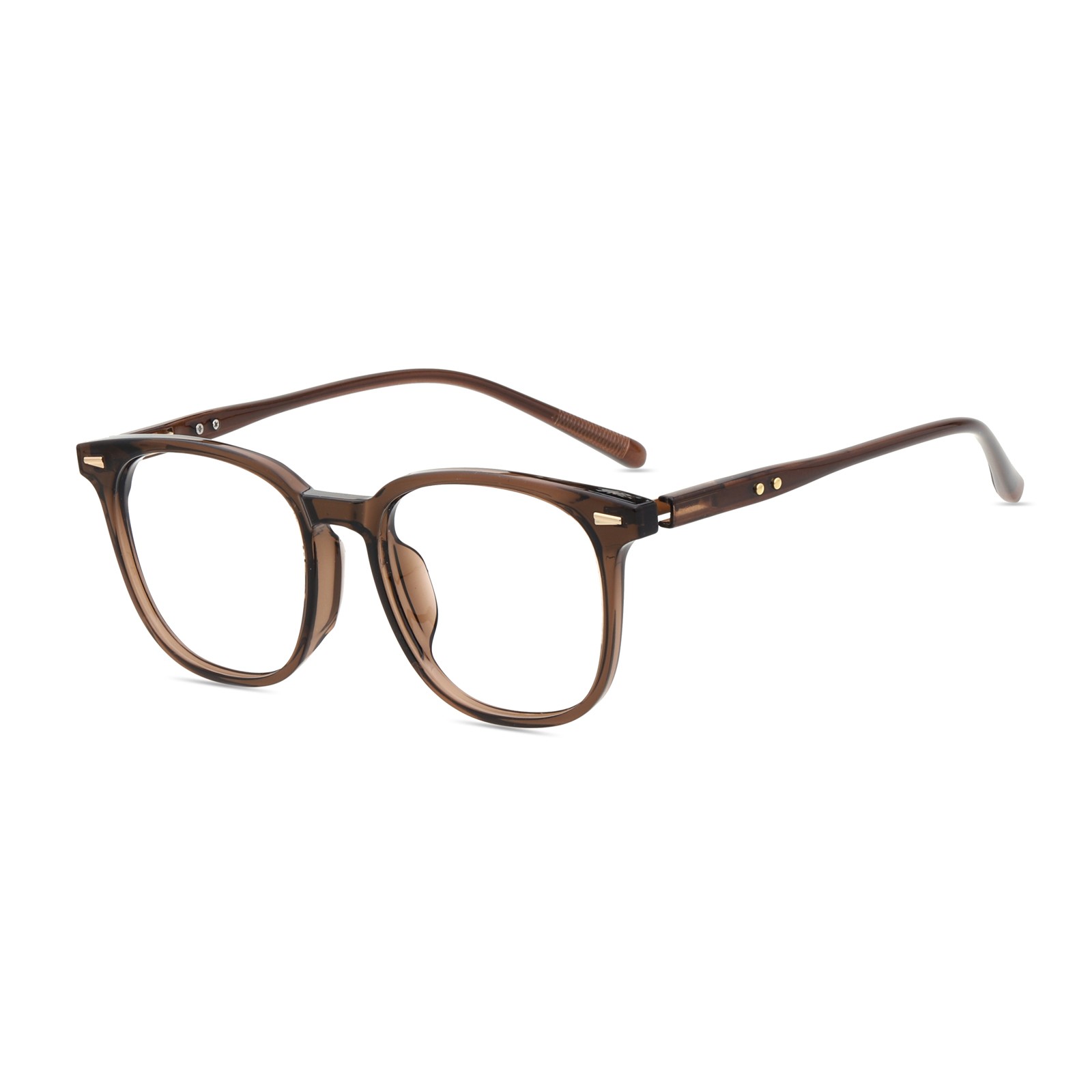 Unisex TR90 Photochromic Brown Single Vision Reading Glasses Outdoor Sunglasses