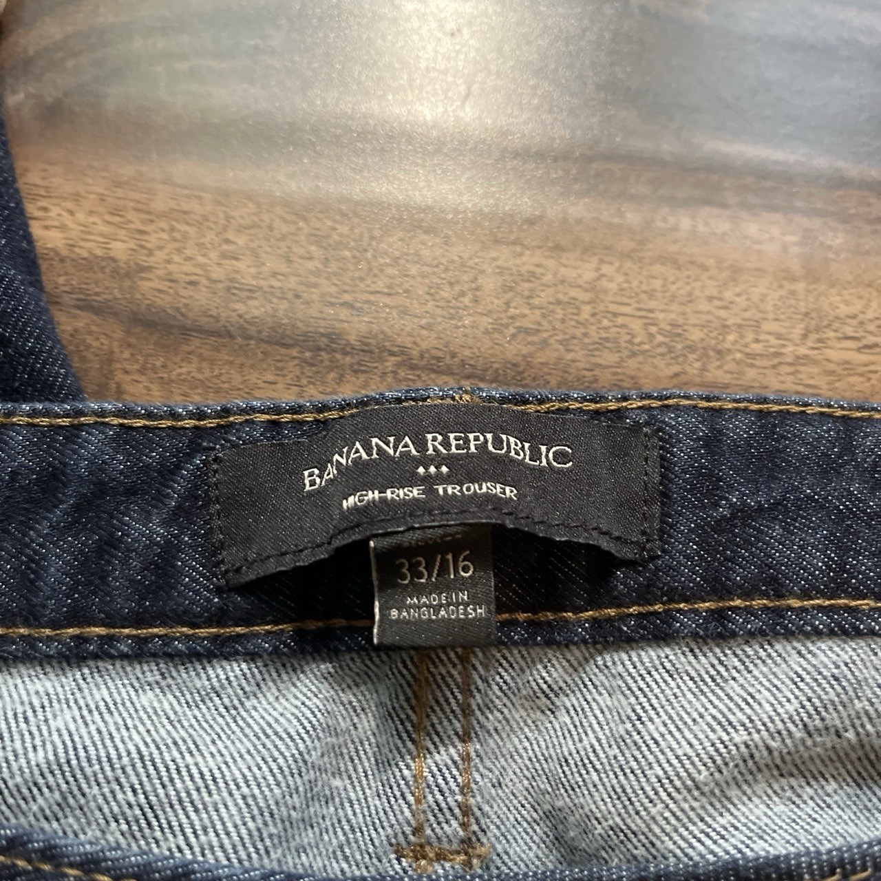 Navy Baggy Blue Jeans