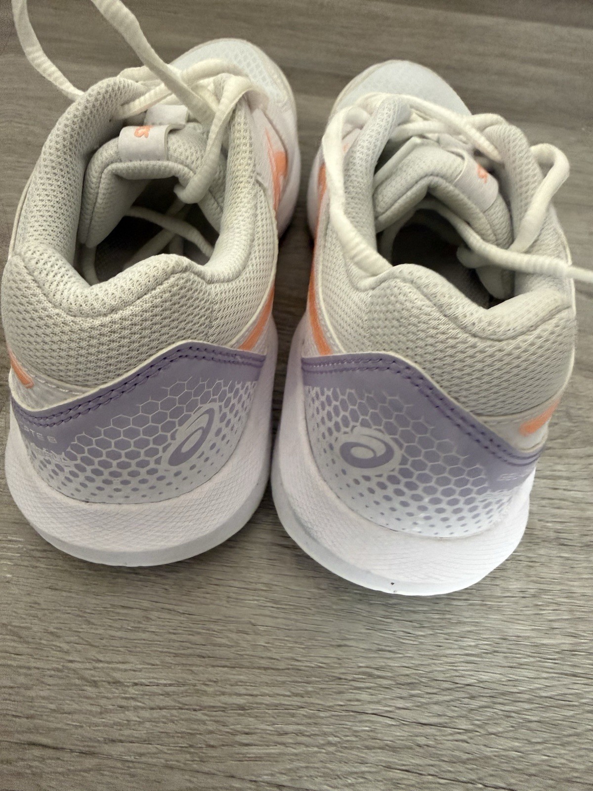 ASICS GEL DEDICATE 8 Pickleball Women Size 7.5 Bright Sunstone Court Shoes New