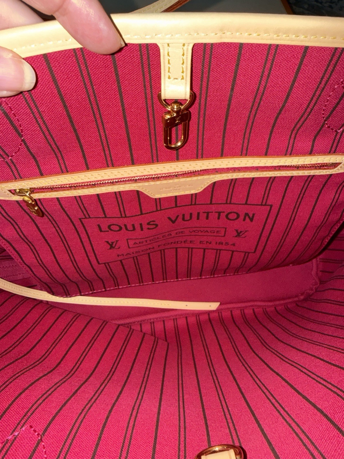 Louis Vuitton Monogram Tote Bag Neverfull