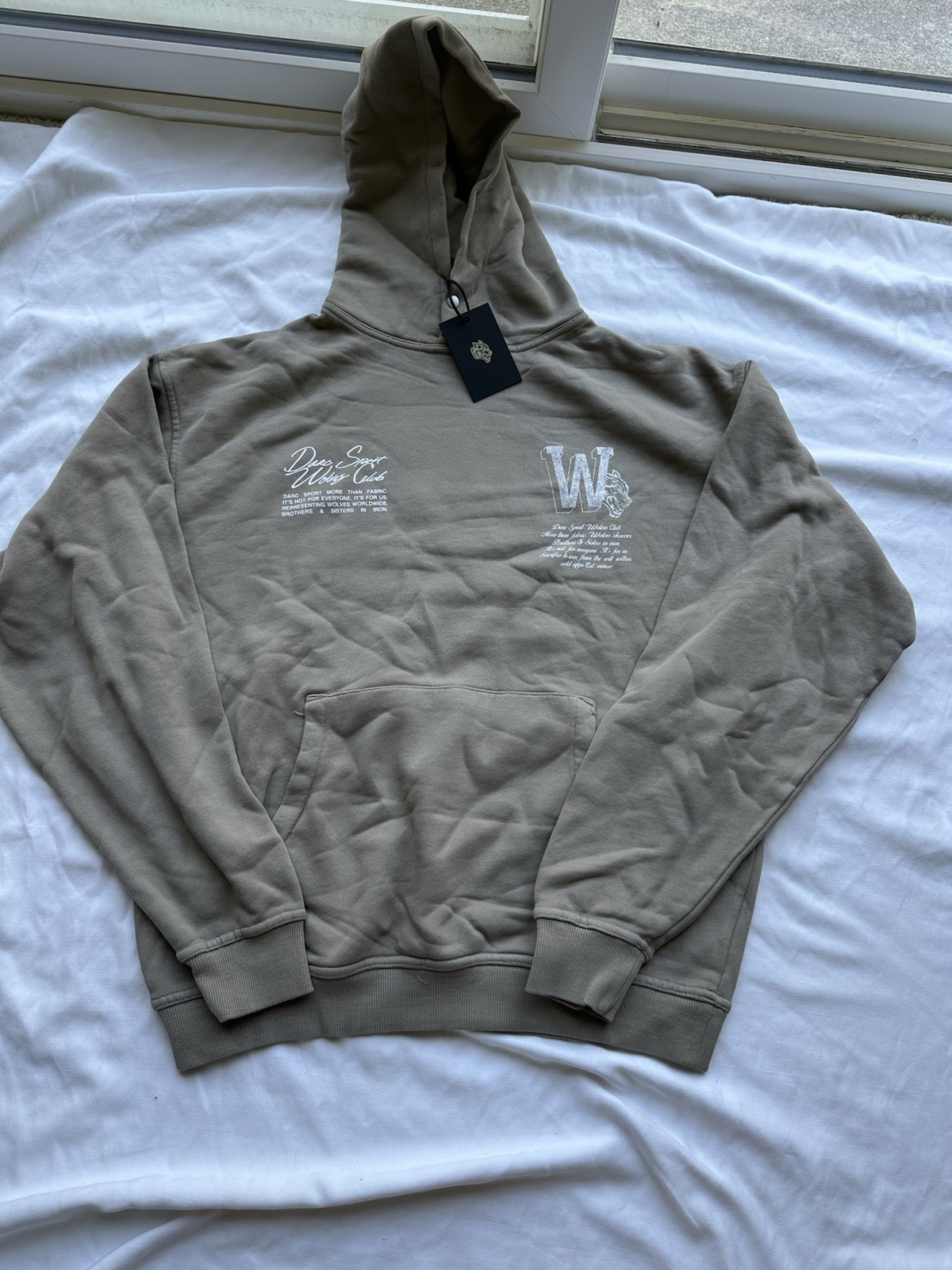 Darc Sport Wolves Club Hoodie Size XL Limited Edition Streetwear Bodybuilding