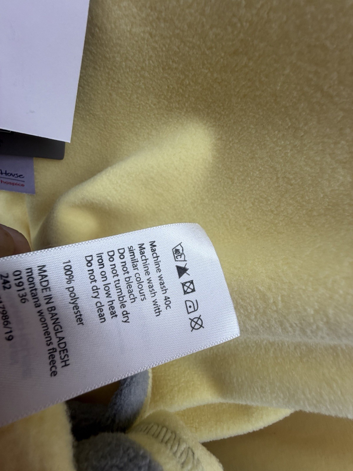 Mountain Warehouse Yellow 1/4 Zip fleece Size 16 Bnwt